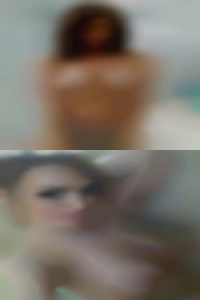 Mature women almost nude.